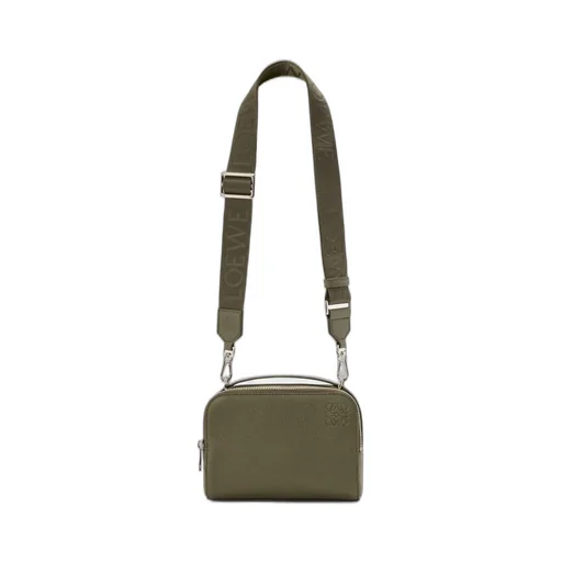 Mini Crossbody Camera Bag In Soft Grained Calfskin
