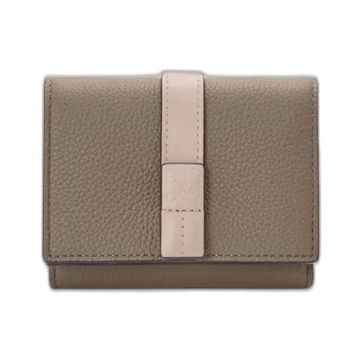 Trifold Wallet In Soft Grained Calfskin