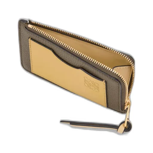 Coin Cardholder In Soft Grained Calfskin