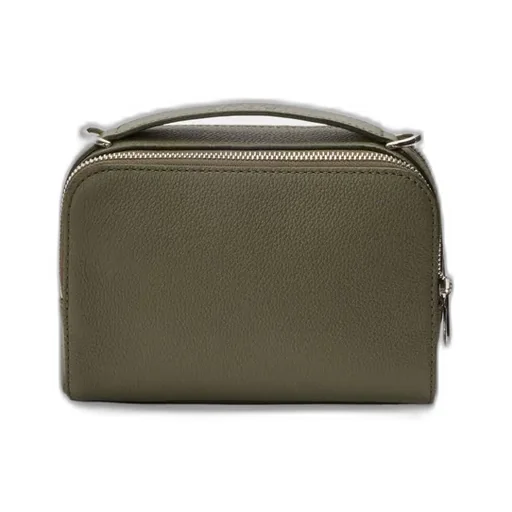 Mini Crossbody Camera Bag In Soft Grained Calfskin