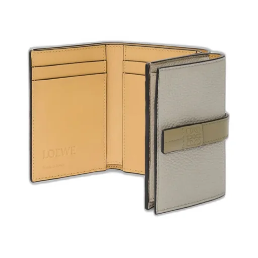 Trifold Wallet In Soft Grained Calfskin