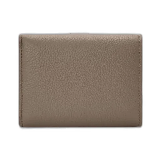 Trifold Wallet In Soft Grained Calfskin