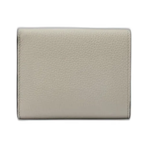 Trifold Wallet In Soft Grained Calfskin