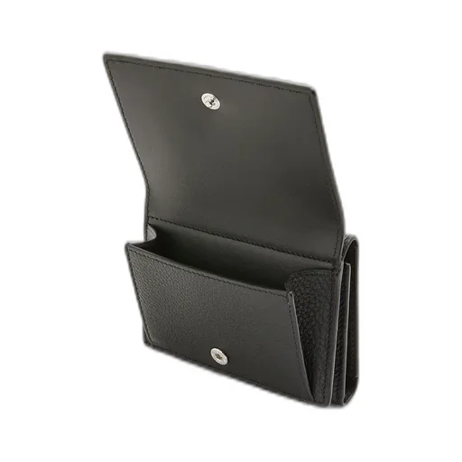 Trifold Wallet In Soft Grained Calfskin