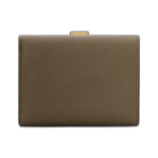 Trifold Wallet In Soft Grained Calfskin