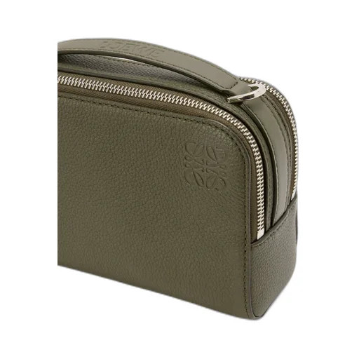Mini Crossbody Camera Bag In Soft Grained Calfskin