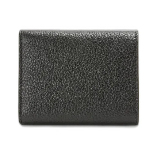 Trifold Wallet In Soft Grained Calfskin