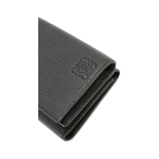 Trifold Wallet In Soft Grained Calfskin