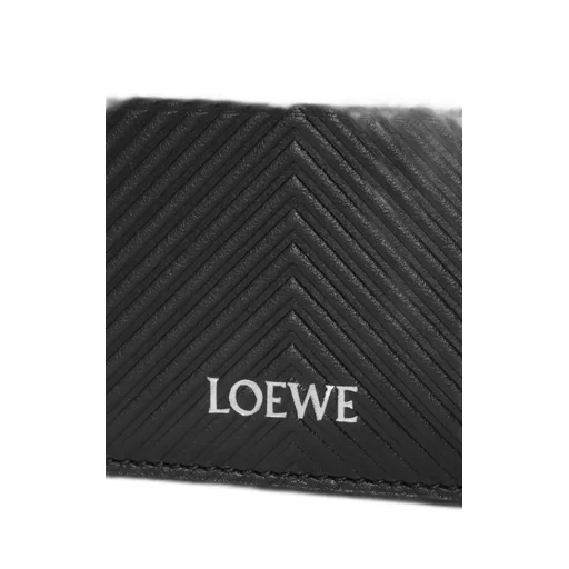 Plain Cardholder In Textured Classic Calfskin