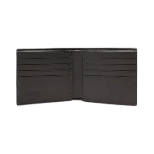 Bifold Wallet In Textured Classic Calfskin