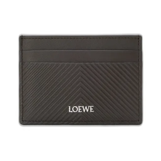 Plain Cardholder In Textured Classic Calfskin