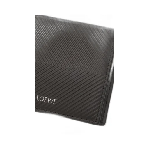 Bifold Coin Wallet In Textured Classic Calfskin