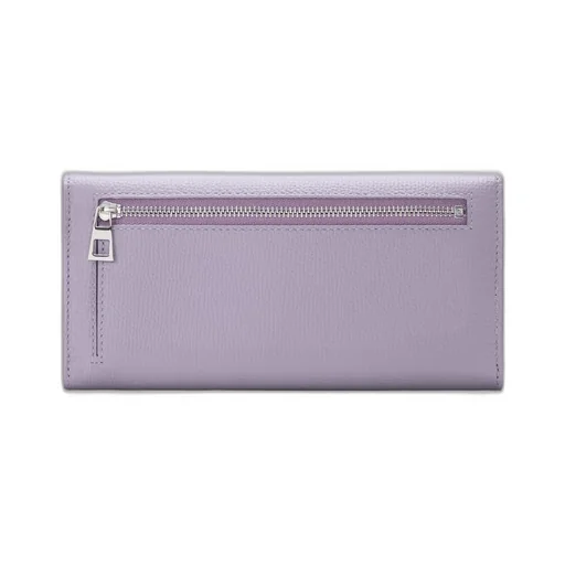 Anagram Continental Wallet In Pebble Grained Calfskin