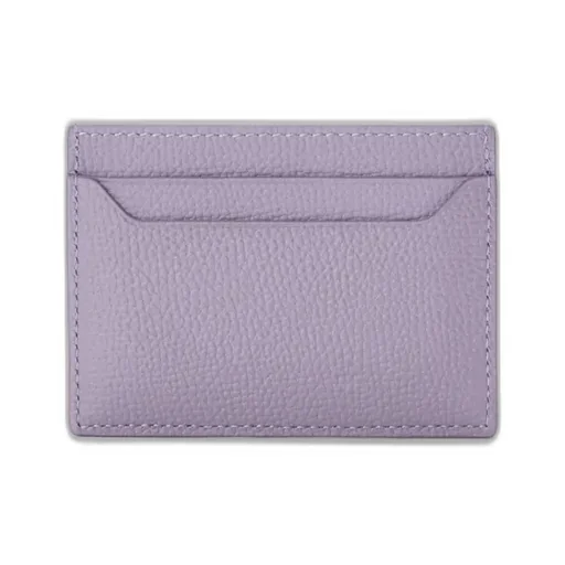 Anagram Plain Cardholder In Pebble Grained Calfskin