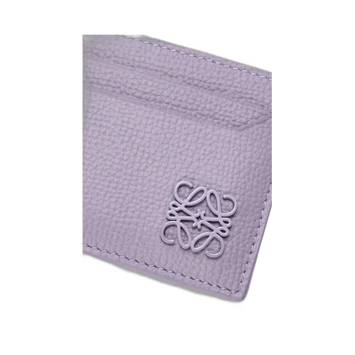 Anagram Plain Cardholder In Pebble Grained Calfskin