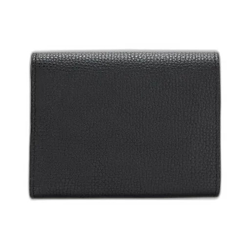 Anagram Trifold Wallet In Pebble Grained Calfskin