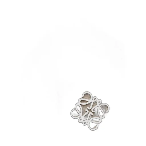 Anagram Trifold Wallet In Pebble Grained Calfskin