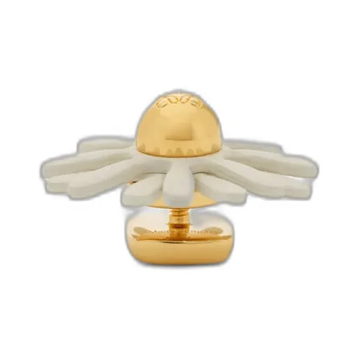 Flower Pin In Calfskin