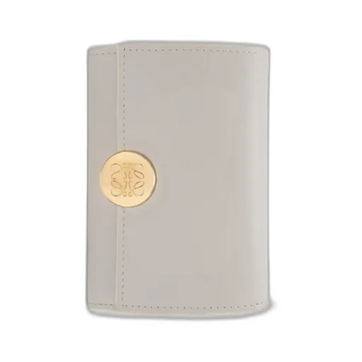 Pebble Small Vertical Wallet In Shiny Nappa Calfskin