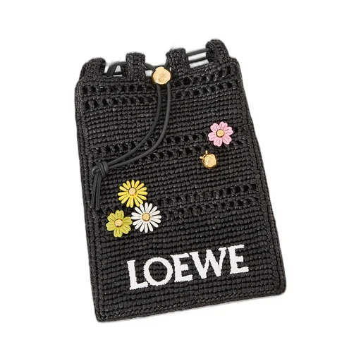 Flower Pin In Calfskin