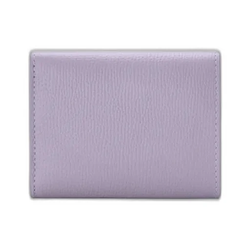 Anagram Trifold Wallet In Pebble Grained Calfskin