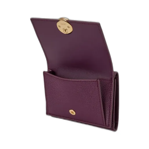 Pebble Trifold Wallet In Pebble Grain Calfskin