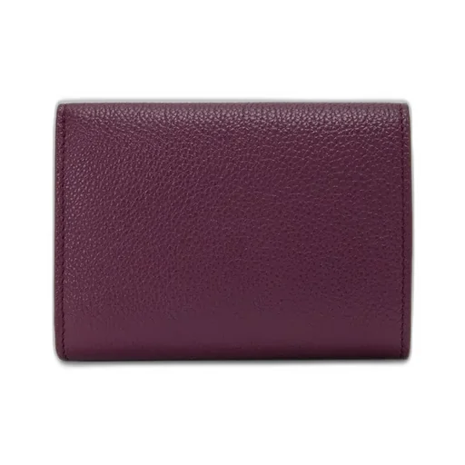 Pebble Trifold Wallet In Pebble Grain Calfskin