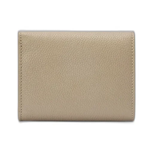 Pebble Trifold Wallet In Pebble Grain Calfskin