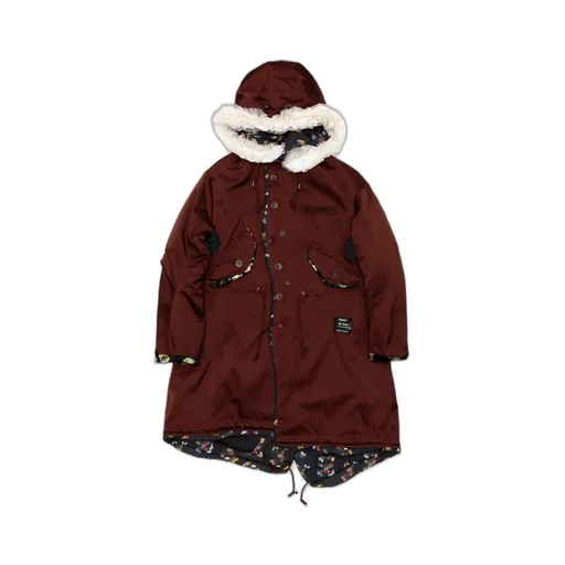 Double Face Satin Mod Coat