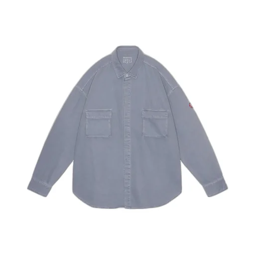 Overdye Otton Twill Big Shirt Charcoal