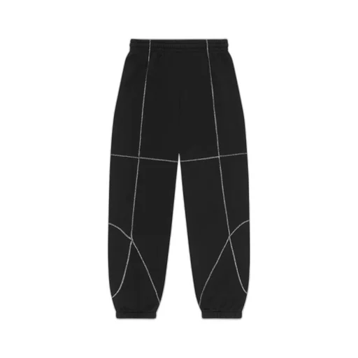 Court Lines Sweatpants Black