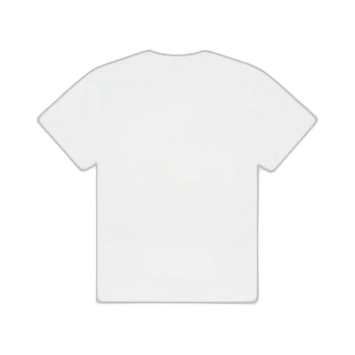 Deflated Basketball Tee White