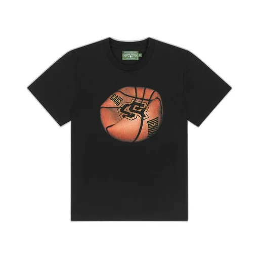 Deflated Basketball Tee Black