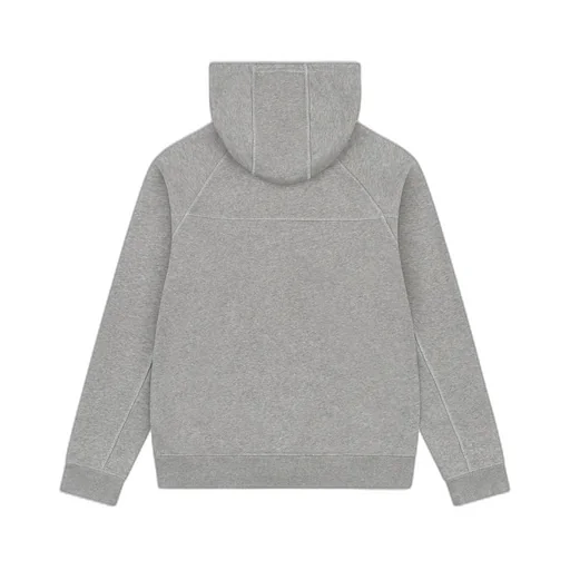 Court Lines Zip Hoodie Grey