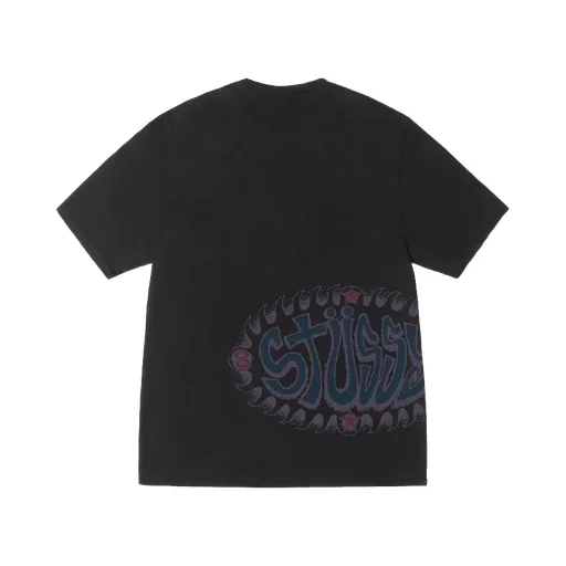 Wave Oval Pig. Dyed Tee