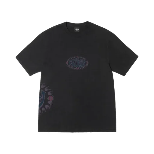 Wave Oval Pig. Dyed Tee