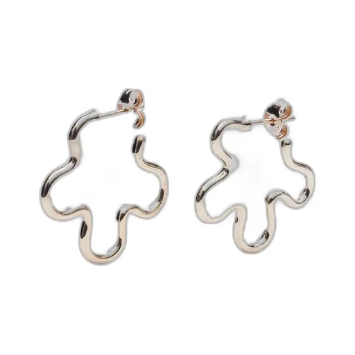 Two Tone Asymmetrical Flower E