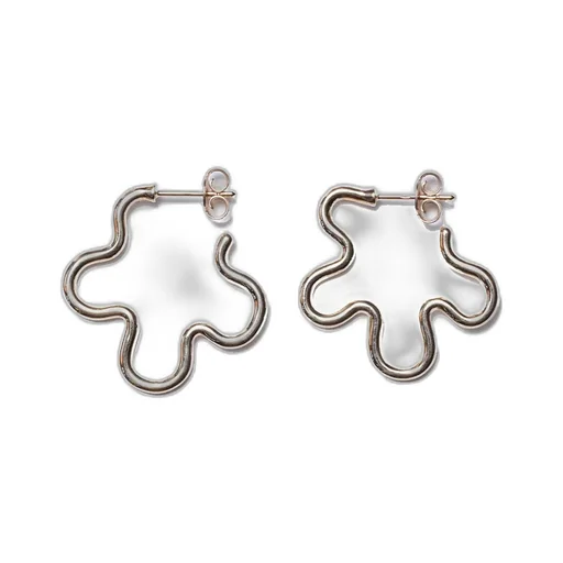 Two Tone Asymmetrical Flower E