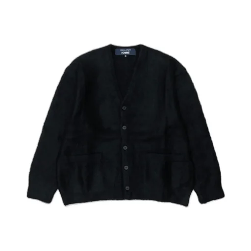 Wool Mohair Smooth Knitted