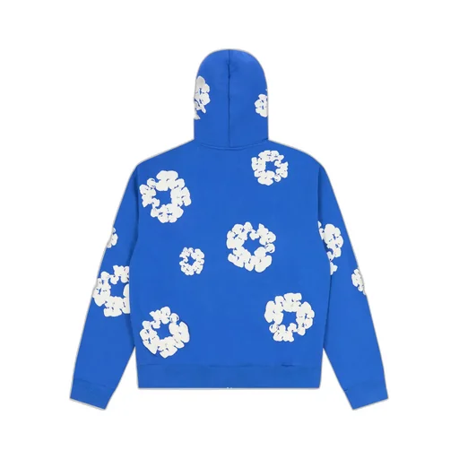Cotton Wreath Zip Hoodie