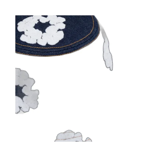 Denim Wreath Bucket Hat