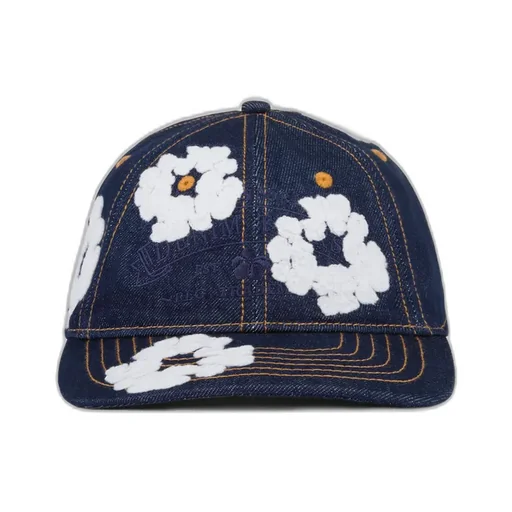 Denim Wreath Cap