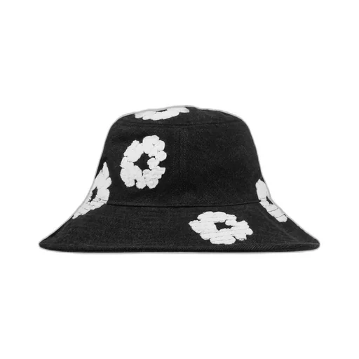 Denim Wreath Bucket Hat
