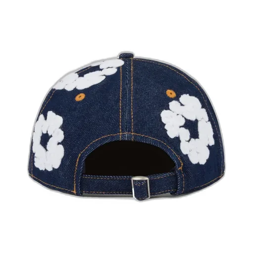 Denim Wreath Cap