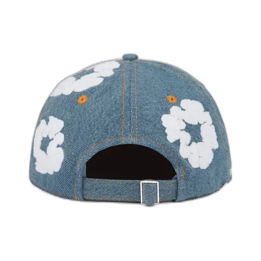 Denim Wreath Cap