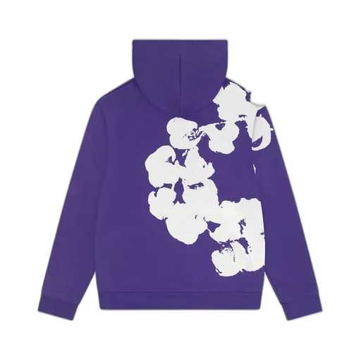 Jumbo Wreath Hoodie Purple