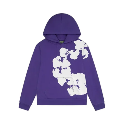 Jumbo Wreath Hoodie Purple