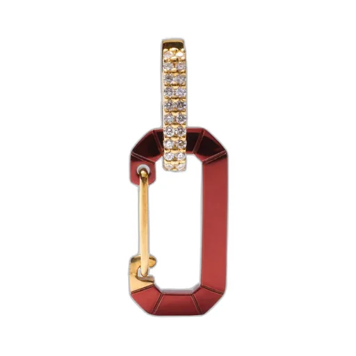 Chiara Earring Small Brown