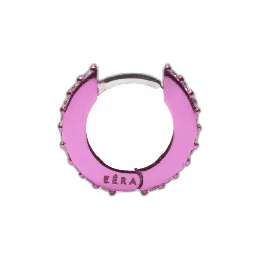 Mini Eera Earring Purple Gold