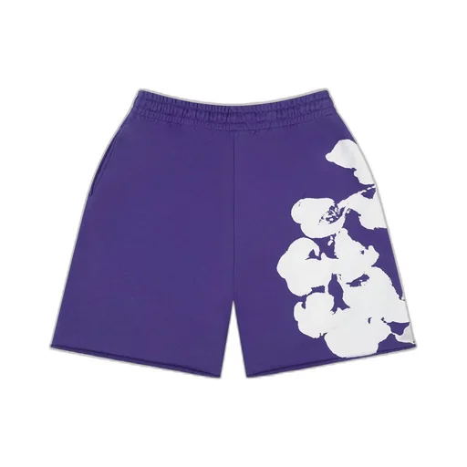 Jumbo Wreath Sweat Shorts Purp
